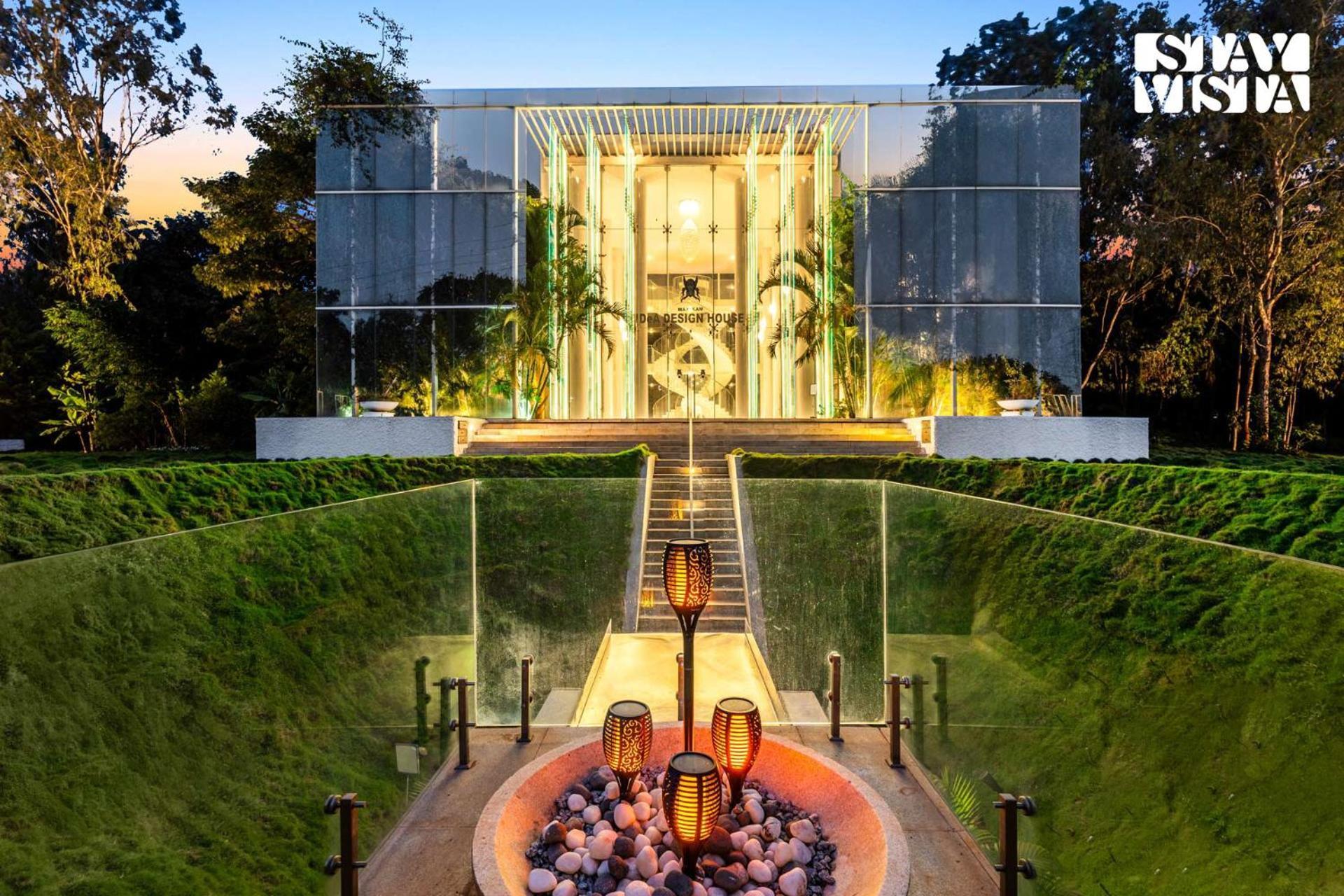 The Crystal Hall India'S Only All Glass Villa Bangalore Exterior foto